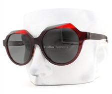 Alain Mikli Alete Sunglasses A05067 004/87 Point Crystal Black Red No Case