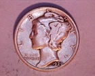 1929 MERCURY DIME*** 211-6C