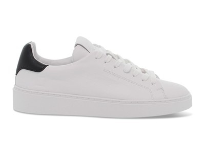 Sneakers D.A.T.E. M LEVA CA WB in white leather - Men's Shoes