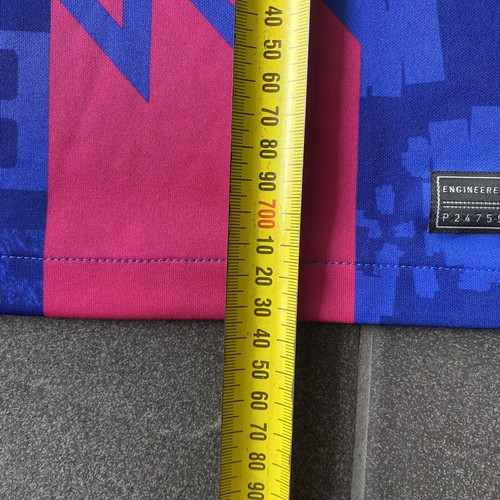 Nike FC Barcelona Home Jersey Rakuten L Men’s Soccer Football Shirt 2021/22 FCB - Picture 9 of 12
