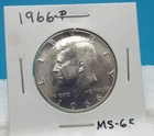 1966-P KENNEDY Fifty Cent Piece /Half Dollar Coin / 40% Silver/ Mint State 65