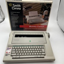 Smith Corona Electric Typewriter NA1HH Memory Correcting QC Tested Needs Ribbon thumbnail