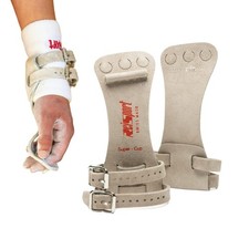 Reisport High Bar Gymnastics Grips for Men - Premium Leather Hand Grips for Gymn