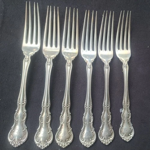 Wallace Sterling Silver Fork 46 gram 7-⅜ inch Vintage 1890 Irving  Old Atlanta