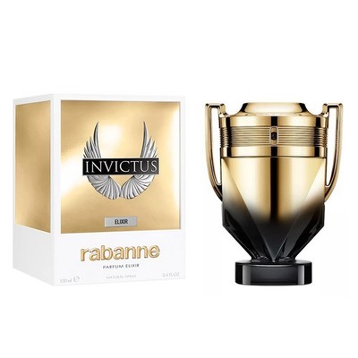 Paco Rabanne Invictus PARFUM ELIXIR 3.4 oz / 100 ml Spray For Men