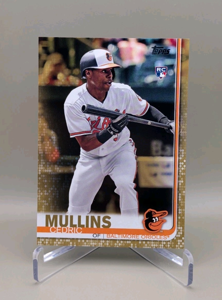 2019 Topps Baseball Series 1 Cedric Mullins #318 Gold /2019 (RC)