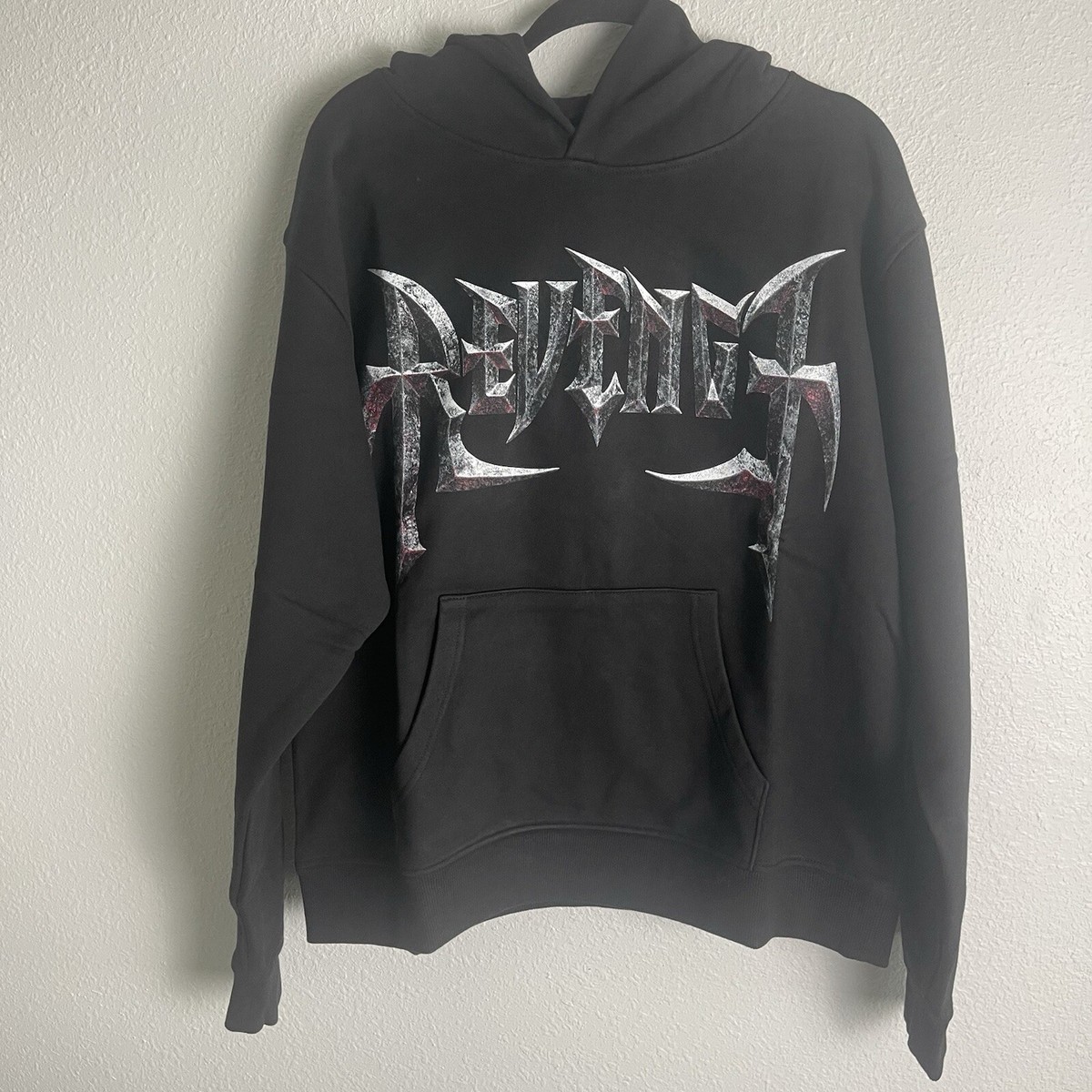 最安値　revenge スカル　パーカー Revenge X Ski Mask Shibuya BLACK HOODIE Size Large | eBay
