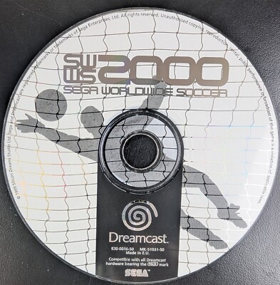 Sega Worldwide Soccer 2000 Sega Dreamcast gebraucht nur CD