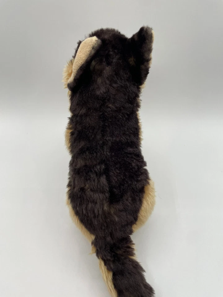 Webkinz Signature German Shepherd Plush Realistic Dog WKS1009 Brown Black Puppy - Image 4 of 4