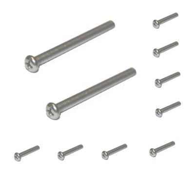 Suzuki TC185 - Brake Light / Indicator Lens Screw Pack - A2 Stainless Philips