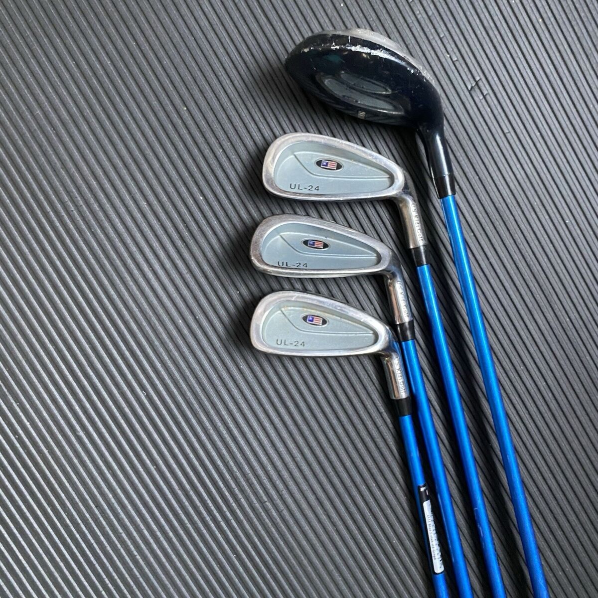 USKG US Kids Golf Ultralight UL-24 Junior Golf Set 45-31 Blue Graphite RH |  eBay