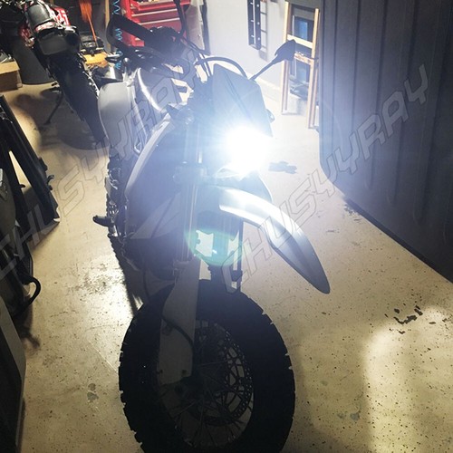 H4 LED Headlight Bulbs Lights for Suzuki GSXR 600 750 1997-2002 2003 6000K White - Picture 6 of 12