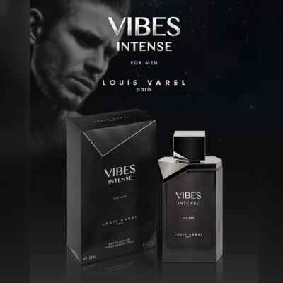 Louis Varel VIBES INTENSE 100 ML EDP Scent A Woody Spicy Musk Target gender Male