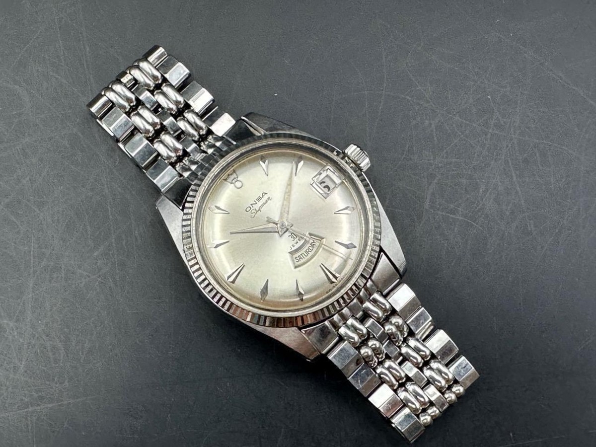 Vintage 1962 SS/Gold Onsa Shipman Sport Elegant Diver Watch. | eBay