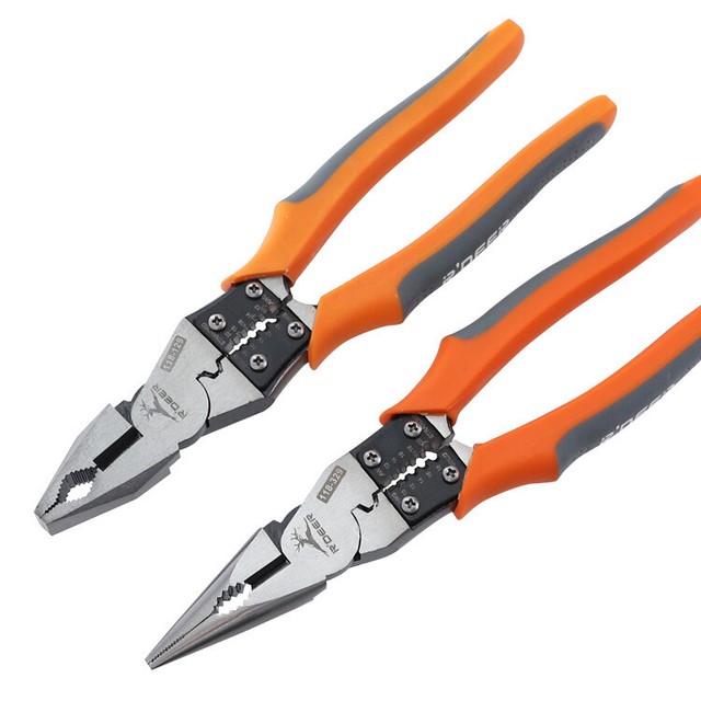 Electrician Pliers Multifunction Wire Stripper CR-V Crimper Plier Wire Cutter Electrician Pliers Multifunction Wire Stripper CR-V Crimper Plier Wire Cutter