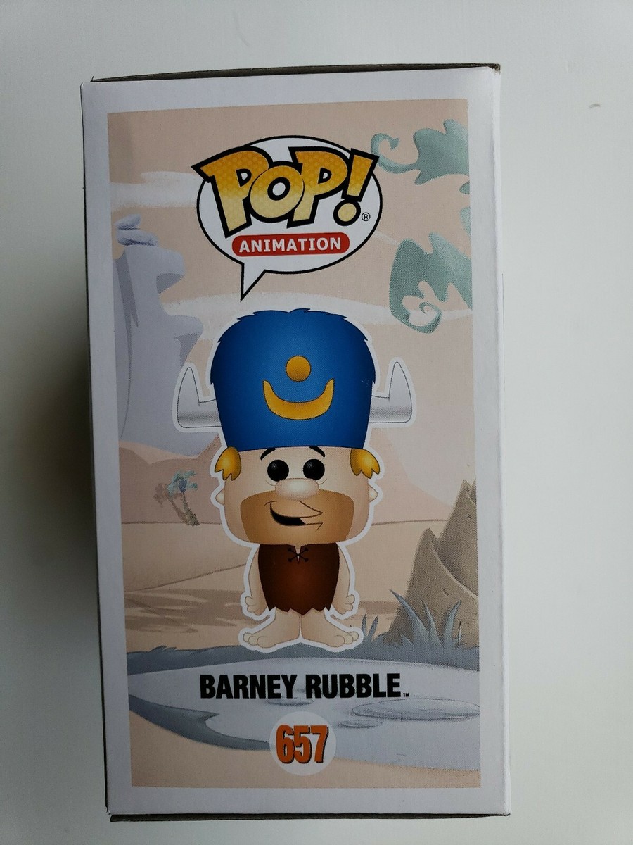 Funko POP! Animation #657 Barney Rubble Flintstones Buffalo Hat