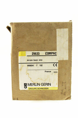 Merlin Gerin Compact NS100N TM40D 3P3D (V89934) / 102 Leistungsschalter