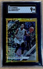 2019-20 Demar Derozan Donruss Infinite Gold Rated SSP /10 SCG 9