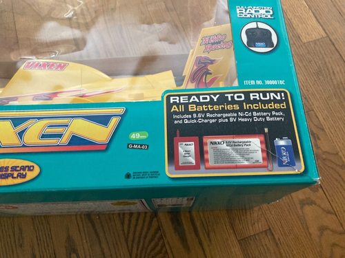 Vintage Nikko Vixen RC Extreme Fleet Boat 30001BC New in Box - Picture 4 of 4