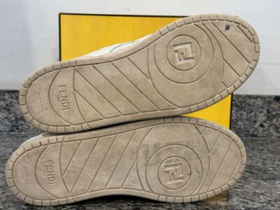 Fendi Match Sneaker Fendi Logo Sneakers White / Pink Women