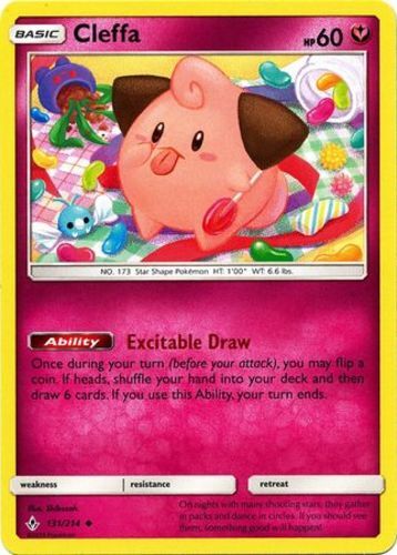 Pokemon Cleffa - 131/214 - Uncommon NM-Mint Unbroken Bonds - Bild 1 von 1