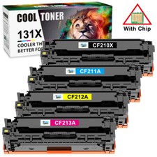 4PK CF210A Toner Cartridge For HP 131A LaserJet Pro 200 M251nw MFP M276nw M251n