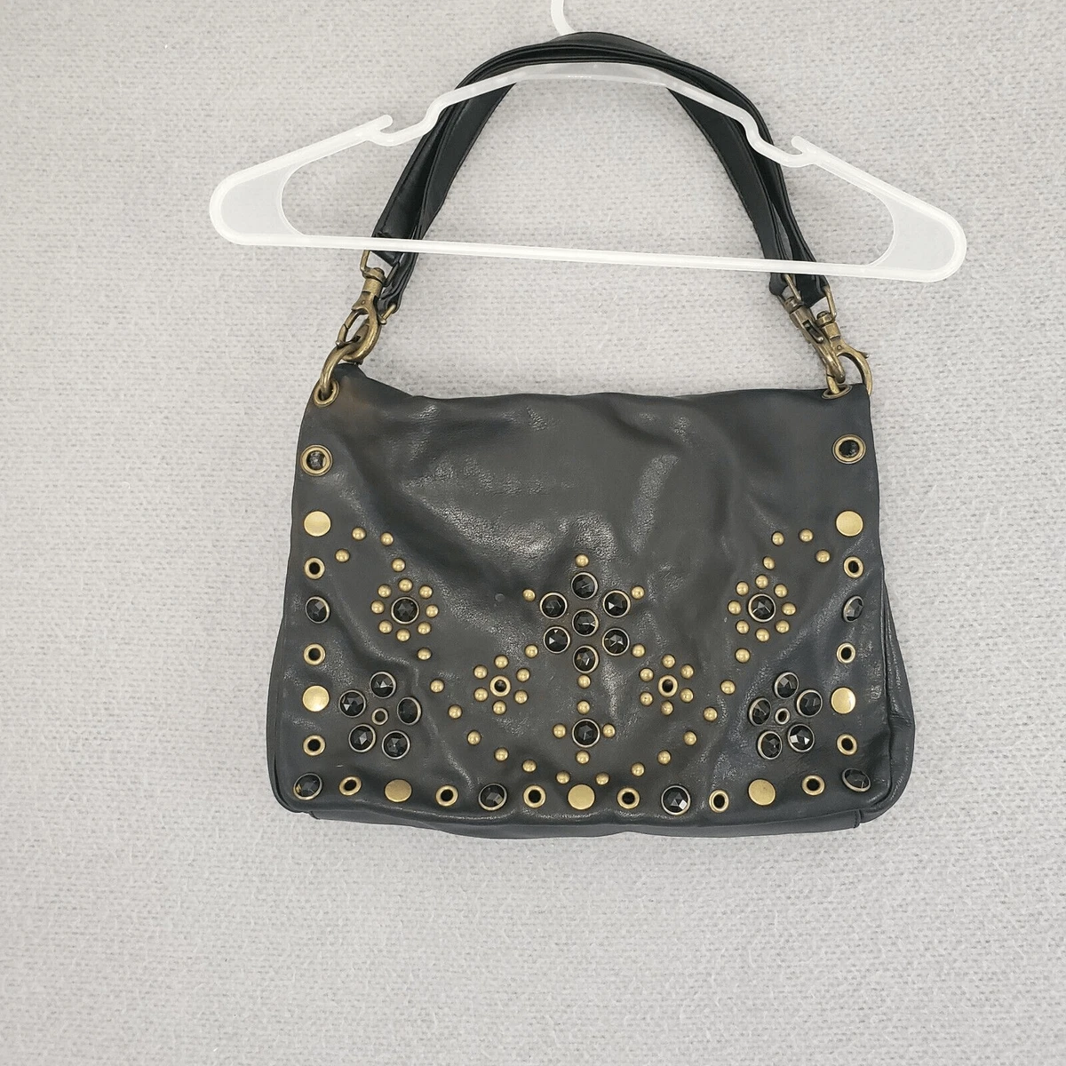 Steve madden black shoulder bag clearance