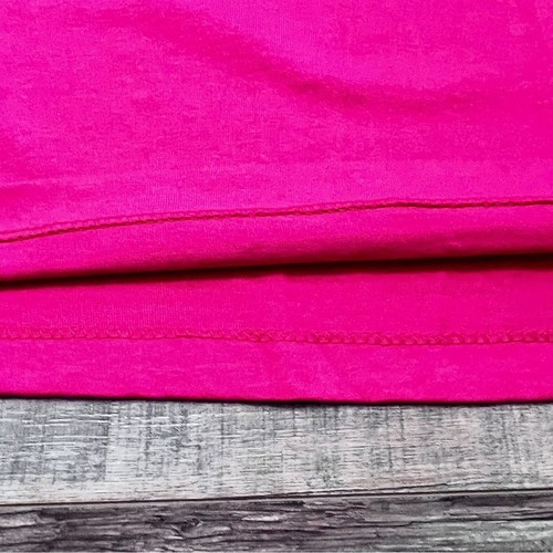 T-shirt vintage nuova con etichette HRLA Maui ricamata taglia XL rosa punto singolo punto morto - Foto 7 di 16