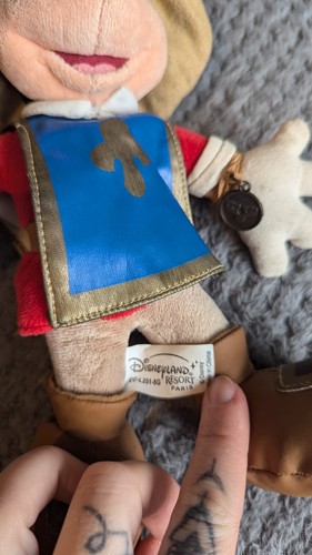 Disney Mickey mouse 3 Musketeers Soft Plush 9” - Picture 2 of 4
