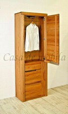 Massivholz Garderobenschrank Kernbuche massiv geölt Dielen-schrank rechts Flur