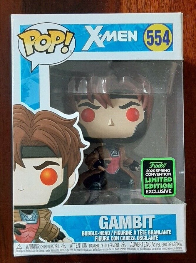 Gambit 2020 Spring Convention - X-Men - Funko Pop - Neuf