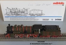Märklin 34988 H0 Schlepptender Dampflok P8 Baden, Delta Digital, KPEV, OVP