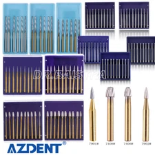 AZDENT Dental Tungsten Carbide FG Round Bur For High Speed Handpiece