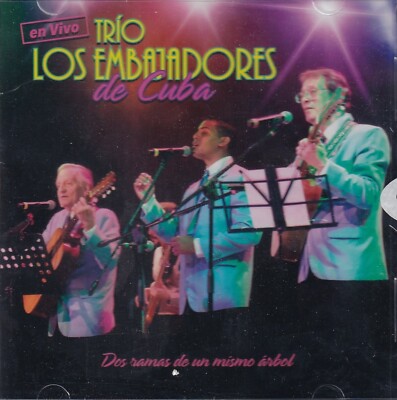 Trio Los Embajadores de Cuba, live Mexiko 2015. cd neu