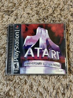 Atari Anniversary Redux - PS1 PS2 Complete Playstation Game Tested CIB W/ Manual