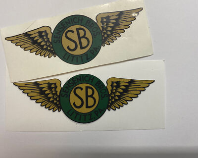   SENSENICH BROTHERS PROPELLER AIRCRAFT DECAL SET OF 2.
