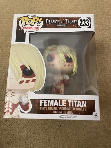 Funko POP! Vinyl FEMALE TITAN #233 Attack on Titan AoT 6" Inch Figure