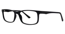 MODERN OPTICAL GIOVANI DI VENEZIA ELI EYEGLASSES 54-17-145 MT. BLACK W/ CASE