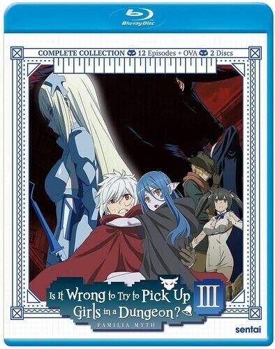 Is It Wrong To Try To Pick Up Girls In A Dungeon?III [New Blu-ray] Anamorphic, - Afbeelding 1 van 1