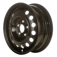 70738 Reconditioned OEM 15x5.5 Black Steel Wheel fits 2008-2010 Hyundai Elantra