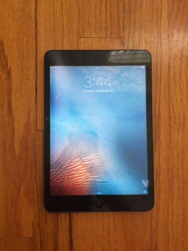 Apple iPad mini 1st Gen. 16GB, Wi-Fi, 7.9in - Black & Slate (CA) - Afbeelding 1 van 4