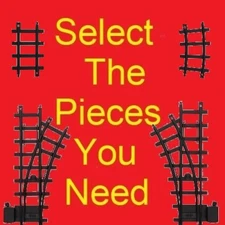 BUILD A TRACK LOT-Lionel John Deer Mickey Mouse Polar Express Pennsylvania Flyer