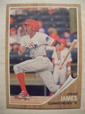 JIWAN JAMES 2011 Topps Heritage Minors CLEARWATER baseball card WILLISTON FL 138