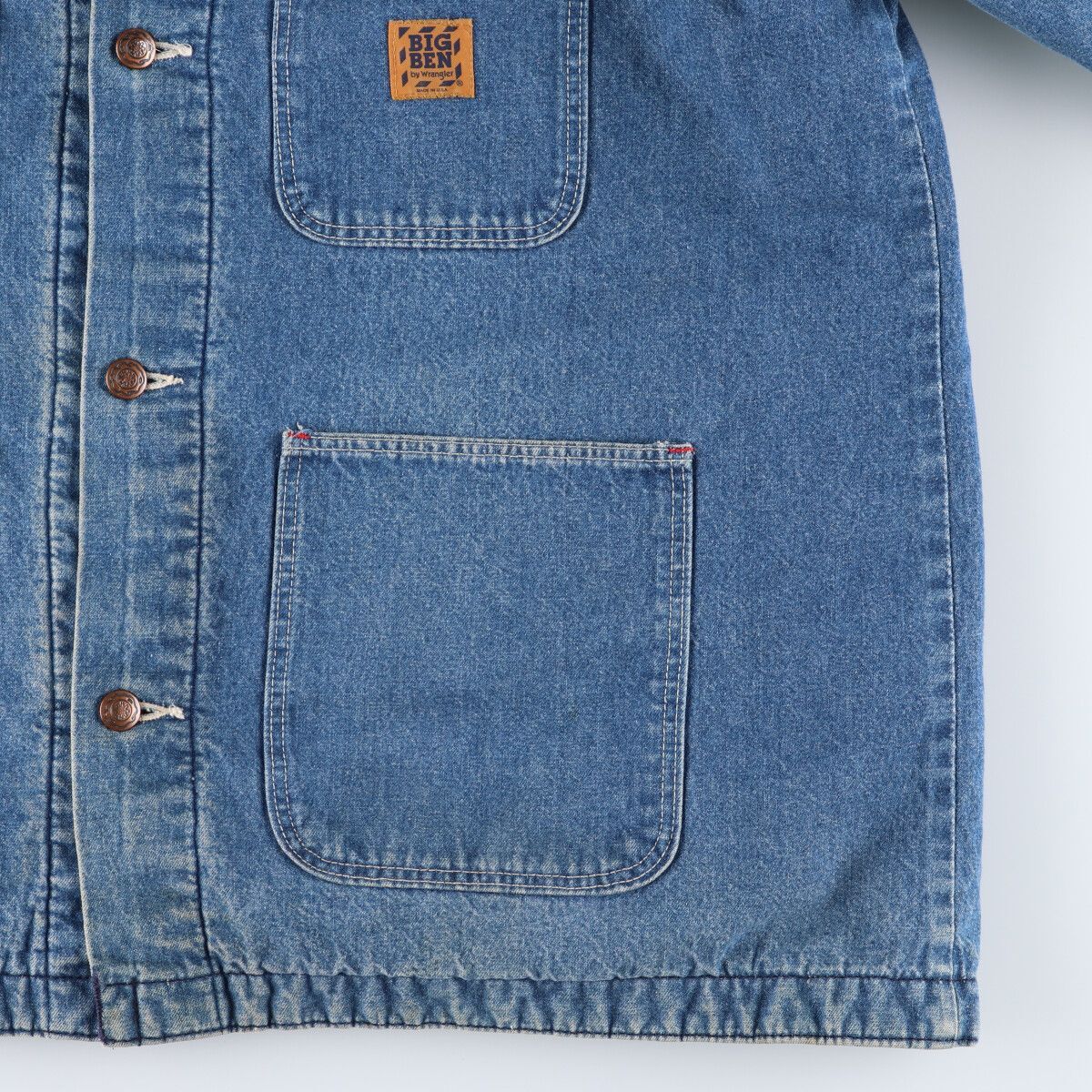 70s~80'S Wrangler BIG BEN denim coverall made in USA, men's