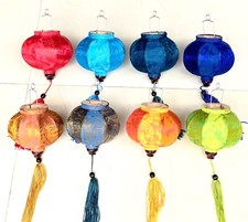 Set 8 String Mini Christmas lanterns 10cm for Wedding Party Decoration Christmas