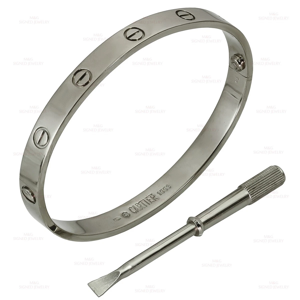 Cartier white gold sales