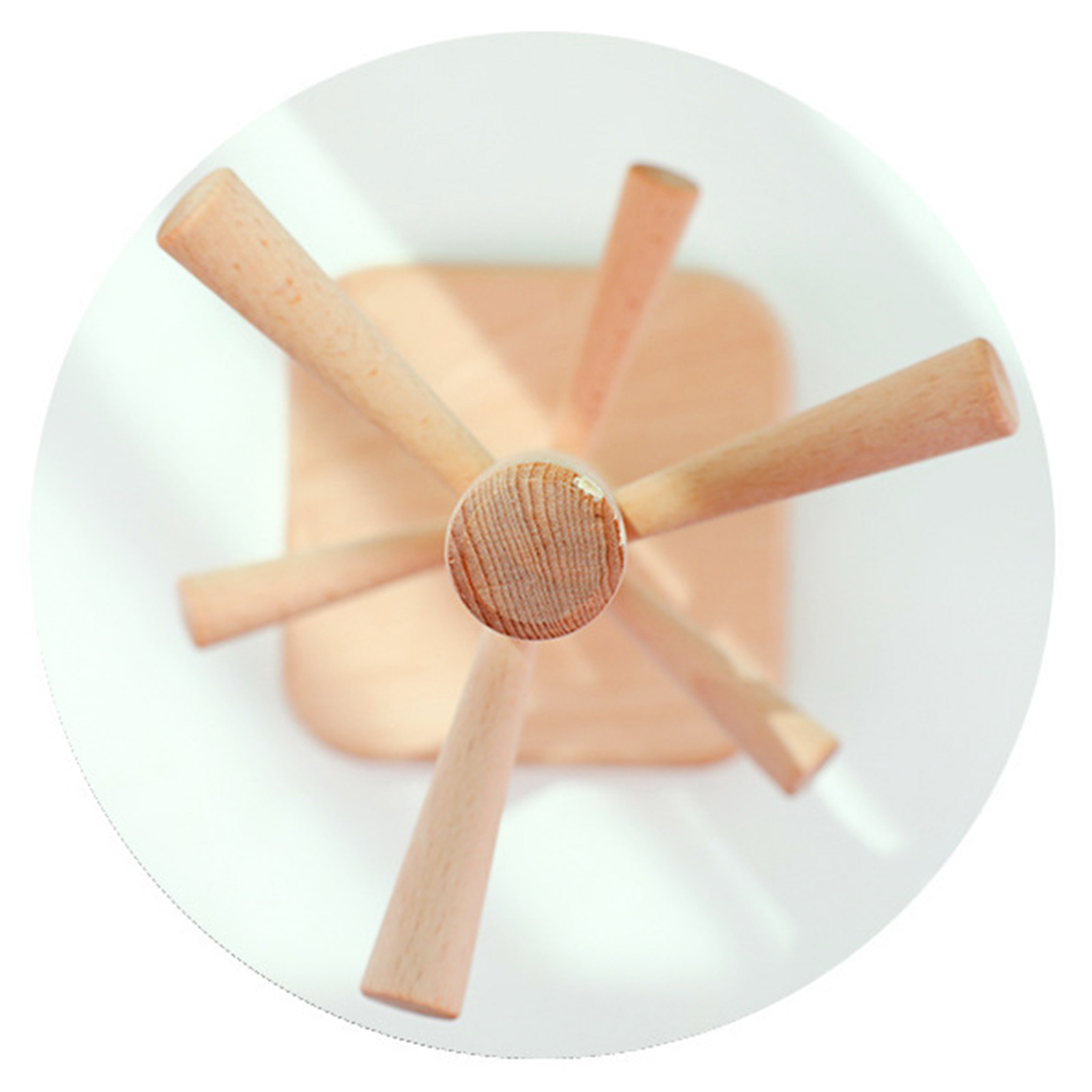 Cup Rack Double Layer Strong Bearing Capacity 6 Paws Tea Cup Drying