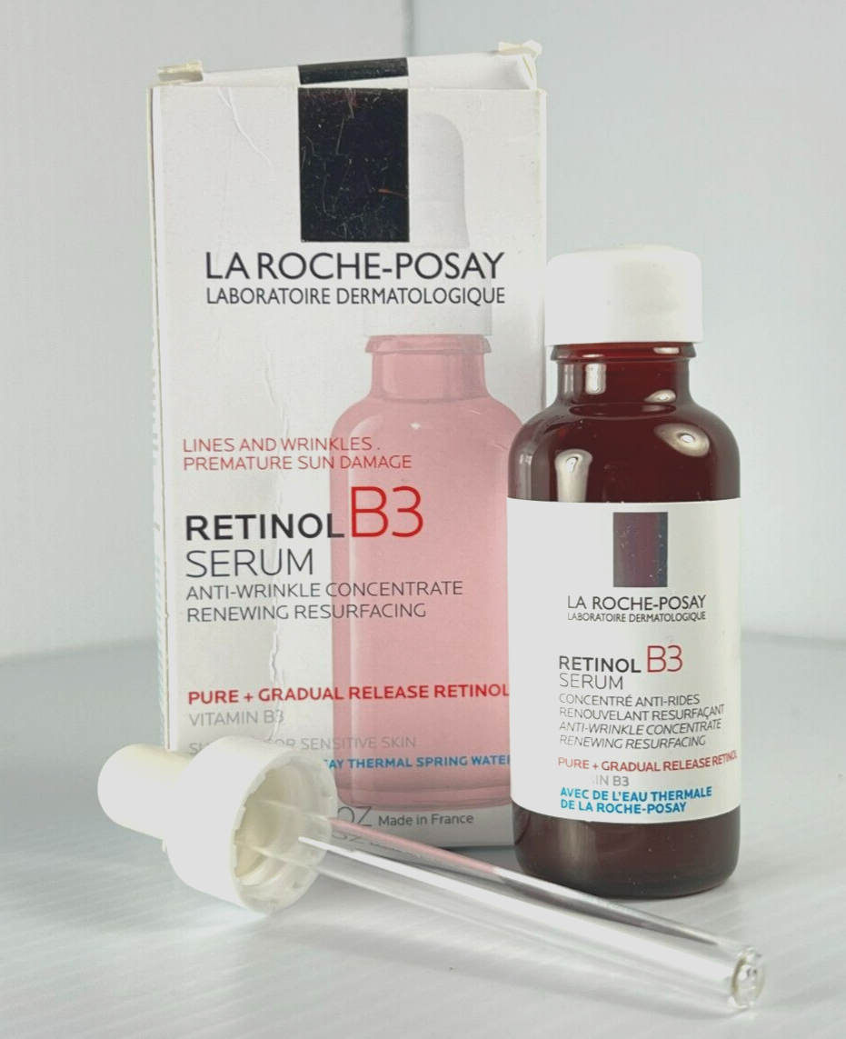 New LA ROCHE-POSAY Retinol Serum B3 Anti-Wrinkle - 1 fl oz/30 ml
