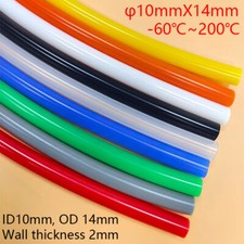 10X14mm Colored Food Grade Silicone Tube Tubing High Temperature Hose Soft Pipe