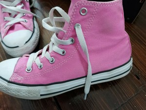 pink converse boots